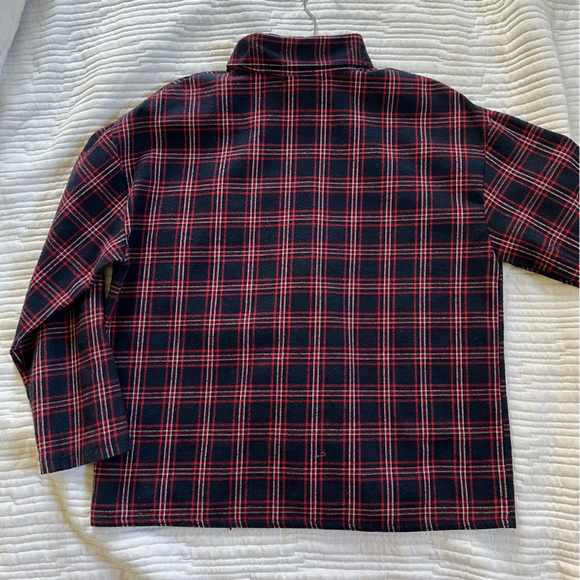 OAK + FORT plaid button down - Picture 7 of 9